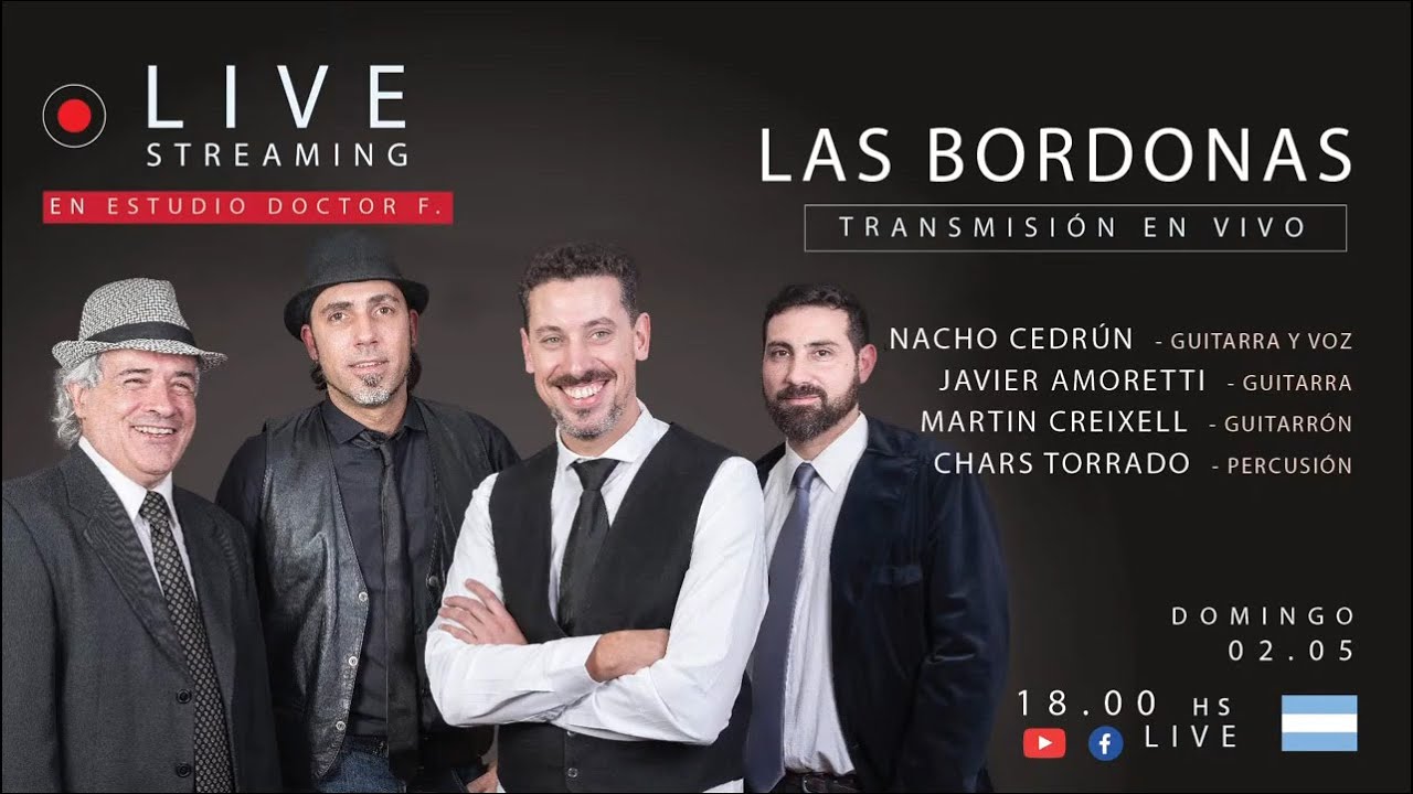 Las Bordonas en vivo en Estudios Doctor F