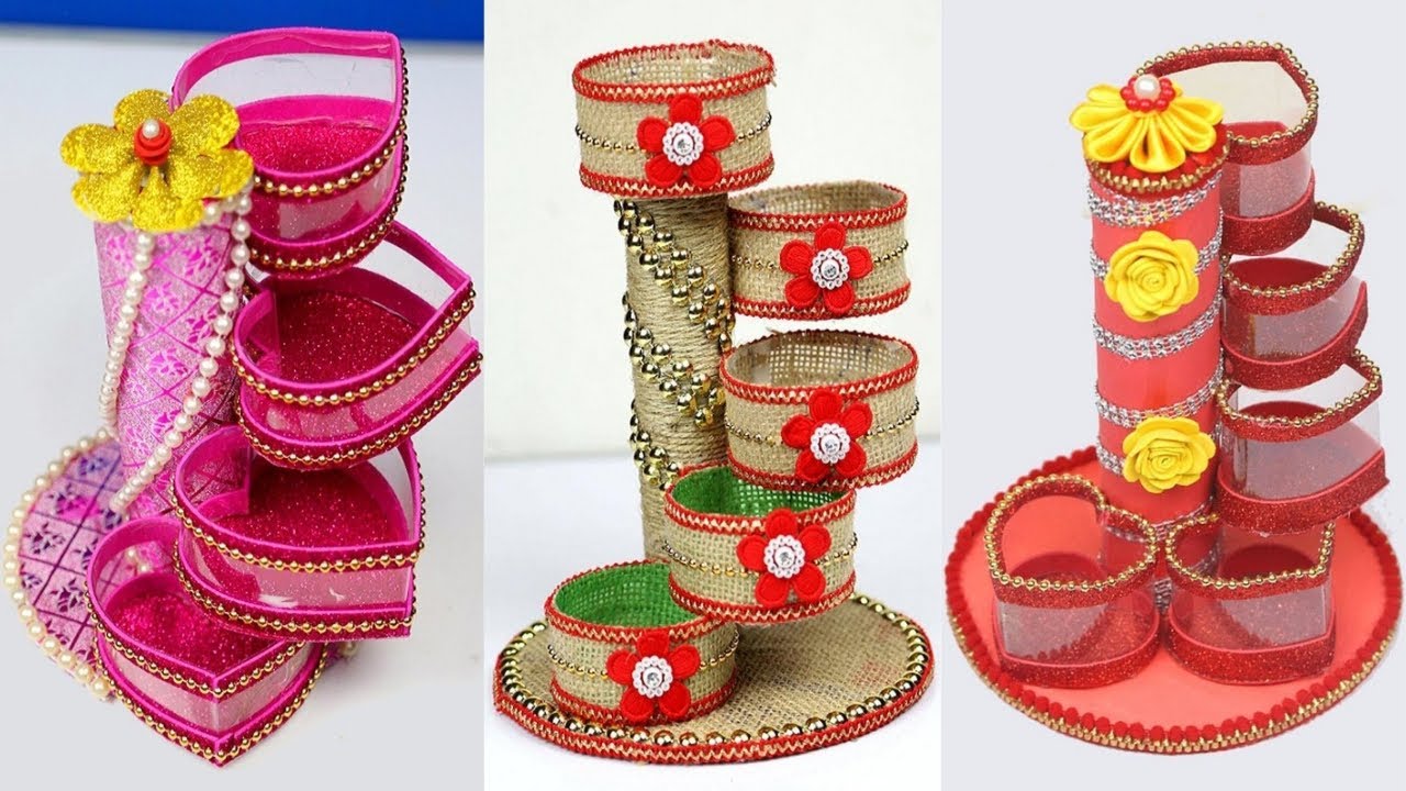 3 Multi-purpose Organizer DIY Ideas With Waste Materials | Plastic Bottle Craft | Best Out of Waste