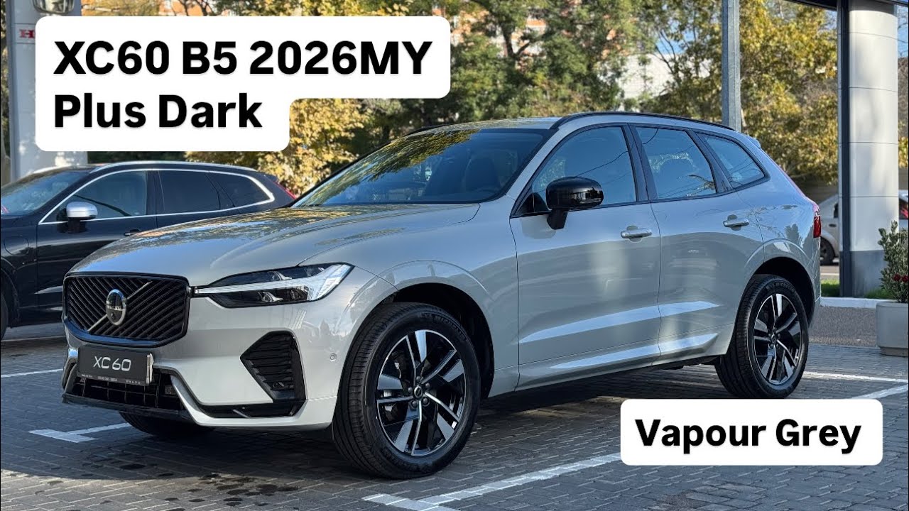 XC60 B5 2026 модельний рік, Plus Dark, Vapour Grey 