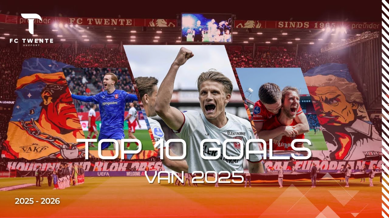 𝗧𝗢𝗣 𝟭𝟬 𝗚𝗢𝗔𝗟𝗦 - FC Twente in 2025! | Steijn, Rots & More!