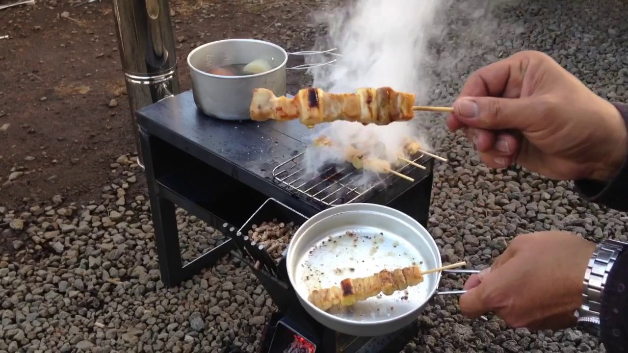 ロケットストーブ 宴 (うたげ) 3 ステーキ、串焼き、おでん編