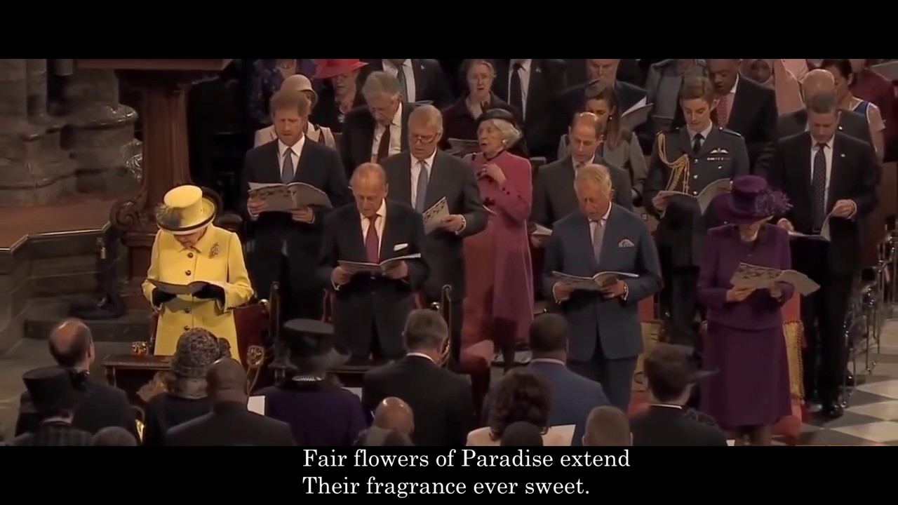 Crown him with many crowns Hymn - Westminster Abbey (with lyrics)