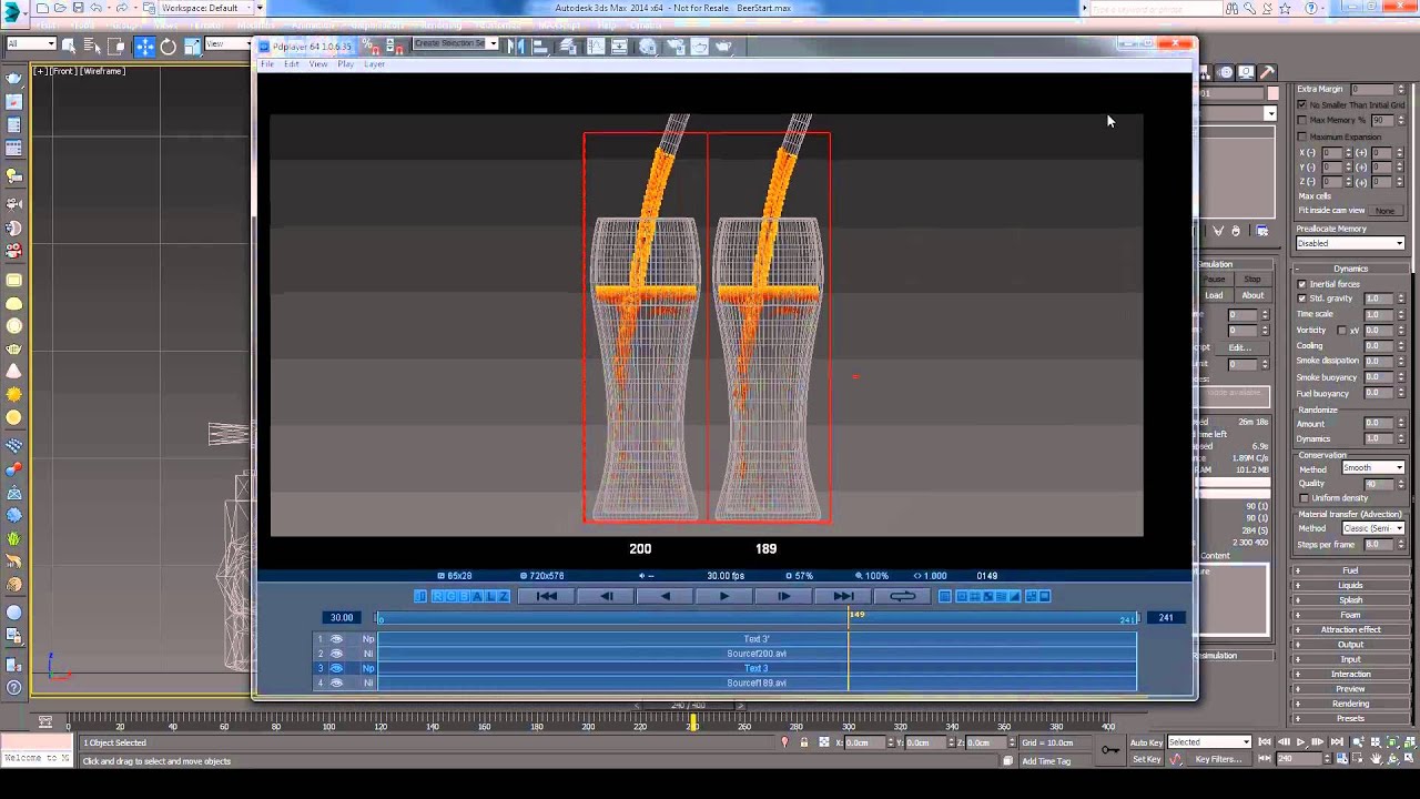 Phoenix FD - Beer Simulation Tutorial Part 1
