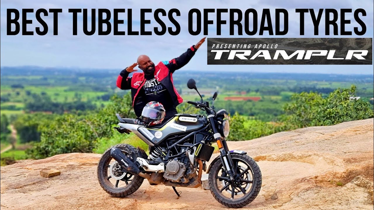 Best Affordable Tubeless Offroad Tyres Apollo Tramplr XR & Tramplr ST for BMW 310GS, KTM, FZ, MT15