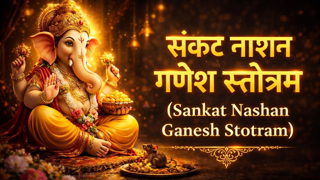 संकट नाशन गणेश स्तोत्रम् (Sankat Nashan Ganesh Stotram)  Peaceful Devotional Chant