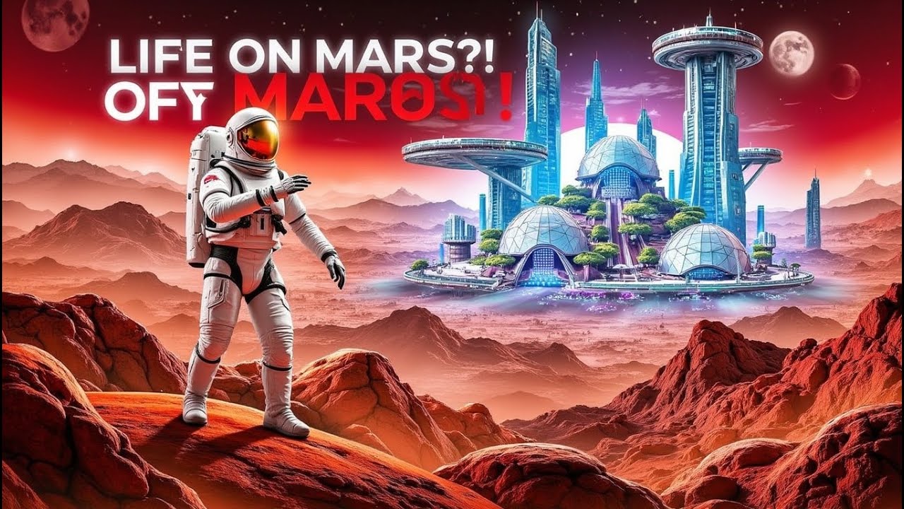 😱 VIDA EM MARTE?! DESVENDAMOS COMO SER&Aacute; A PRIMEIRA CIDADE HUMANA NO PLANETA VERMELHO!