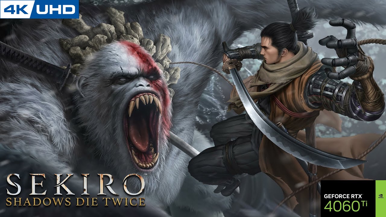 Hardest Game Ever Sekiro Shadow Die Twice RTX4060 TI Ultra Settings Live