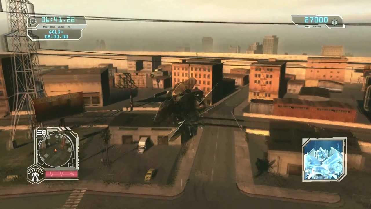 Transformers: Revenge of The Fallen Walkthrough: Autobot - Training Zone - Autobot Training