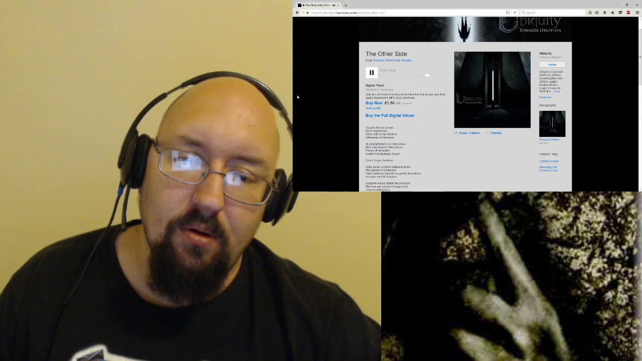 Baldmanreacts to The Other Side by Ubiquity