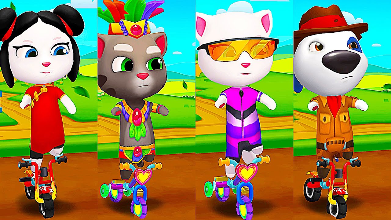 Funny Fails - Talking Tom Gold Run Gameplay | Talking Tom Gameplay 2026