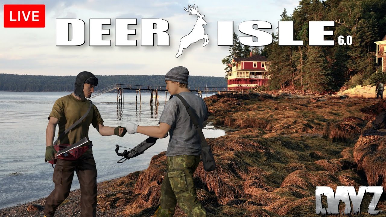 We Brought a MEGA Squad to Deer Isle… This Got Messy 😳 | DayZ 💀 | 🔴LIVE