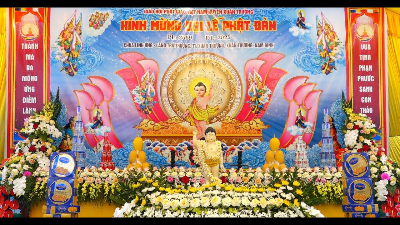 Chương Trình Văn Nghệ Và Dâng Hương Kính Mừng Đại Lễ Phật Đản 2025 Chùa Linh Ứng Làng Trà Thượng Xuâ