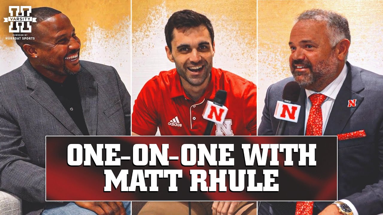 Matt Rhule Goes One-On-One With Damon Benning and Kyle Crooks At Big Ten Media Days