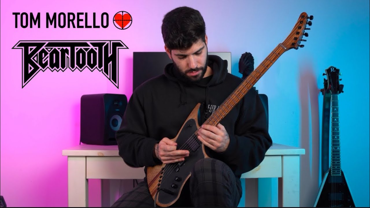 Tom Morello feat. Beartooth - "Everything Burns" Guitar Cover + TABS (New Song 2025)