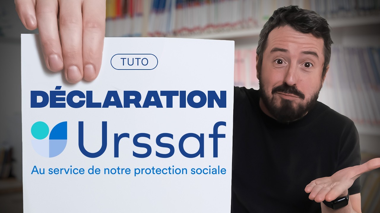 Comment faire sa premi&egrave;re d&eacute;claration URSSAF en auto-entrepreneur  #autoentrepreneur #urssaf