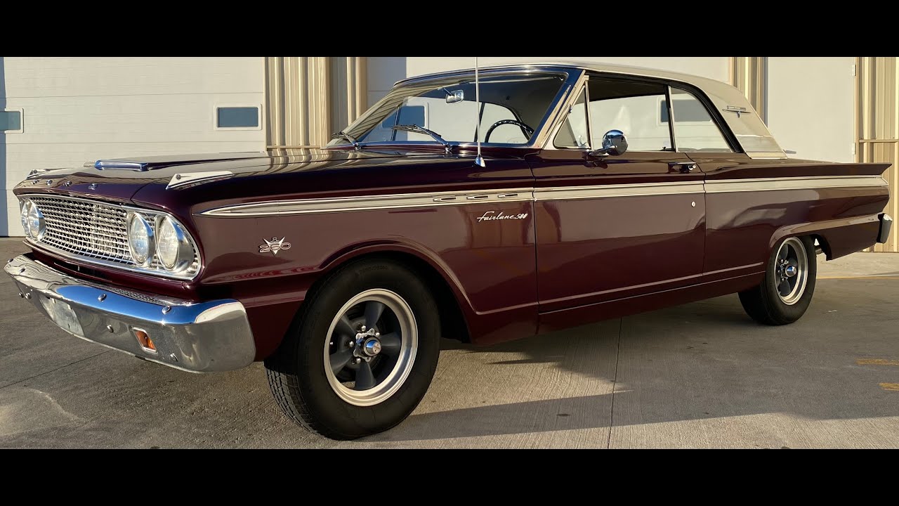 1963 FORD FAIRLANE 500 HAMMERDOWN AUCTIONS