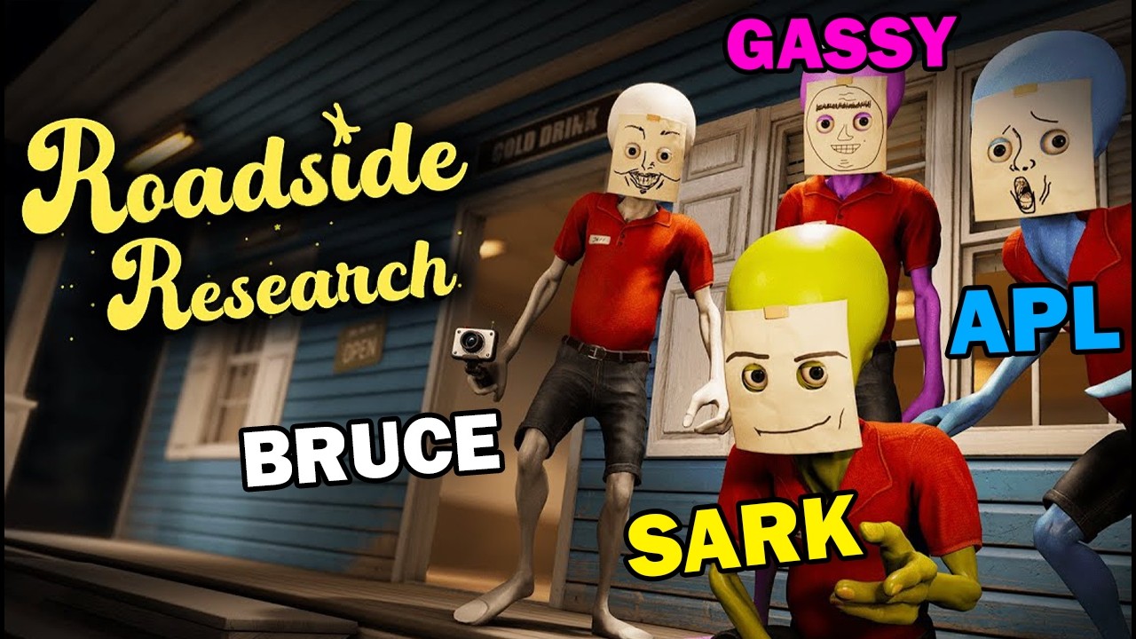 ALIEN GAS STATION - Mr Sark W/ BruceGreene, GassyMexican & APL (Roadside Research)