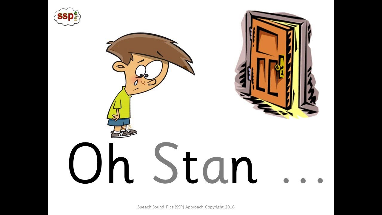 Stan (Green Code Level) Read by Miss Emma - Speech Sound Pics (SSP) Approach - Speech to Print