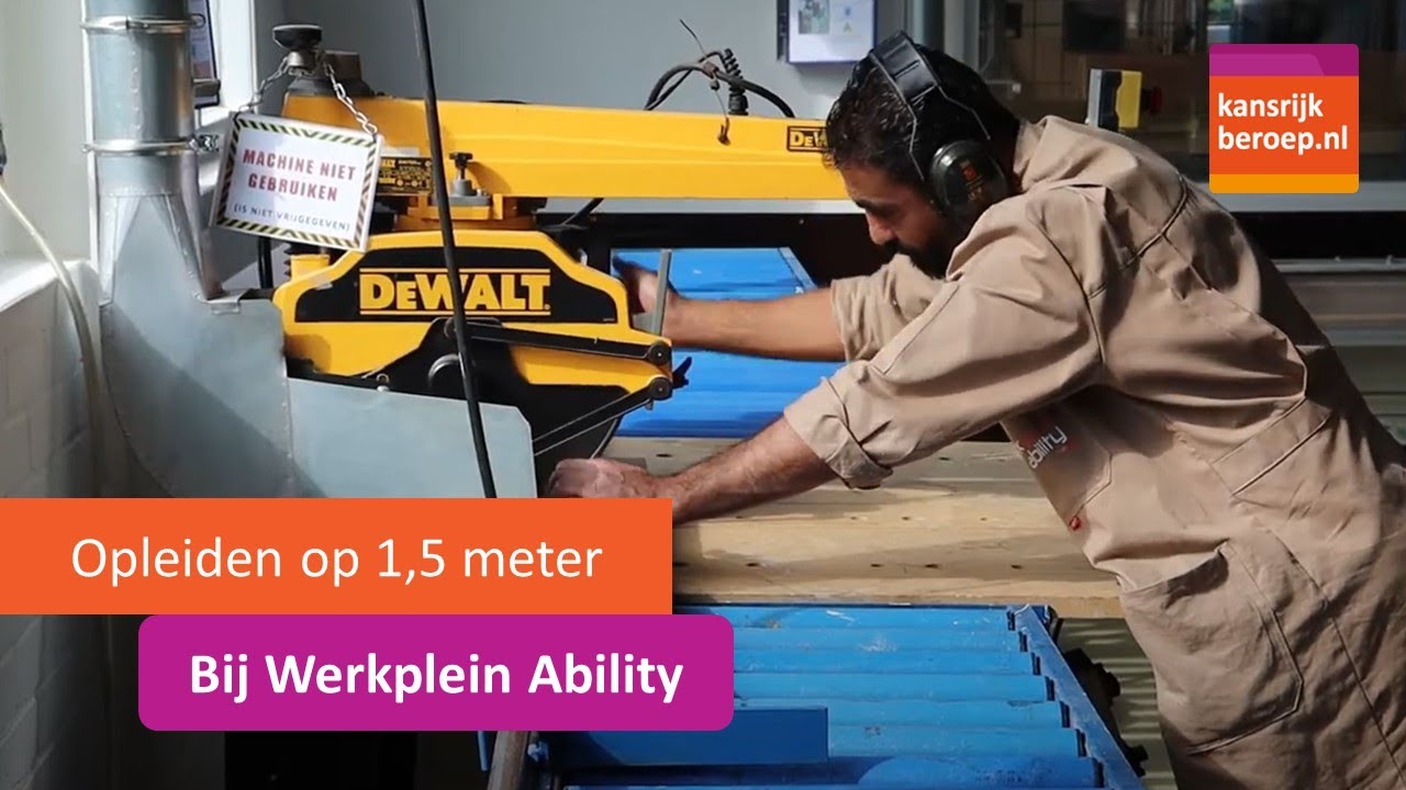 Opleiden op 1,5 meter bij Werkplein Ability - Kansrijk Beroep