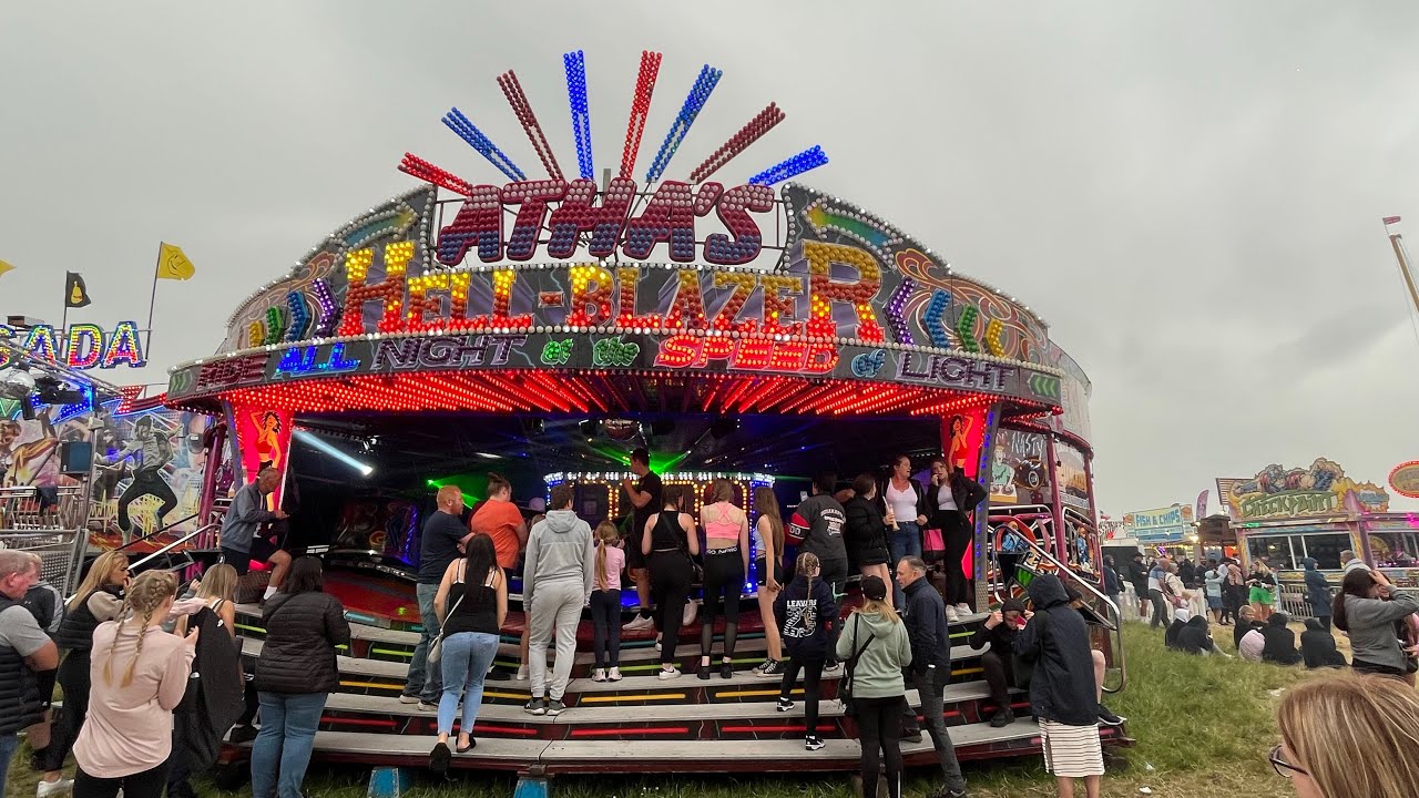 Terry Atha’s Hell Blazer Waltzer Onride @ The Hoppings 2023