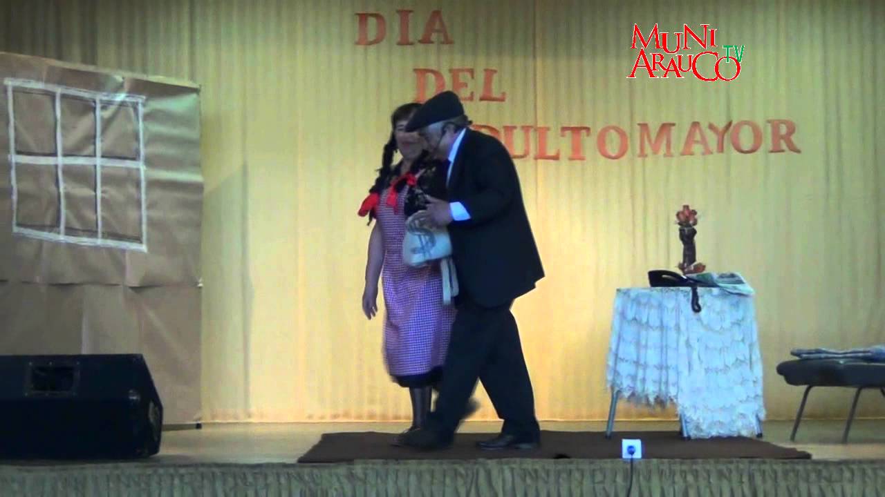 OBRA DE TEATRO EL ADULTO MAYOR 2015 UCAM ARAUCO