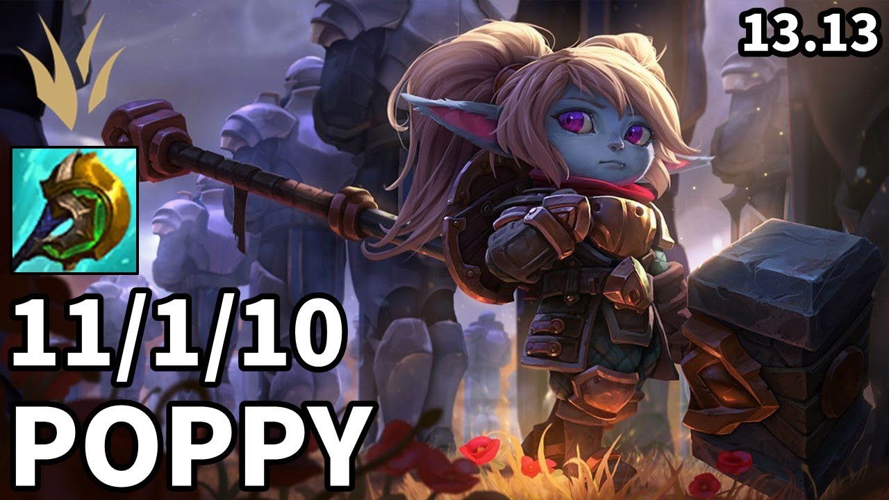 Poppy Jungle vs Nidalee - KR Master | Patch 13.13