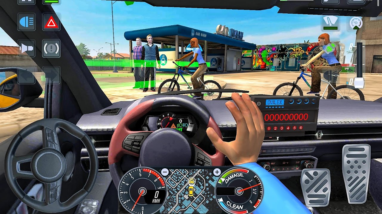 New Taxi Driver 2026 - Toyota Supra US Taxi Driving in Miami City - Car Game Android Gameplay