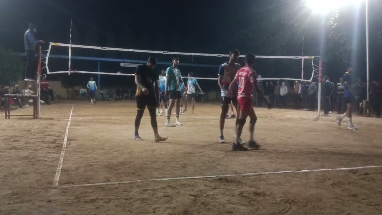 Volleyball night match | jaipur stadium vs up volleyball match 🏐🏆💯 #trending #volleyball #volley 
