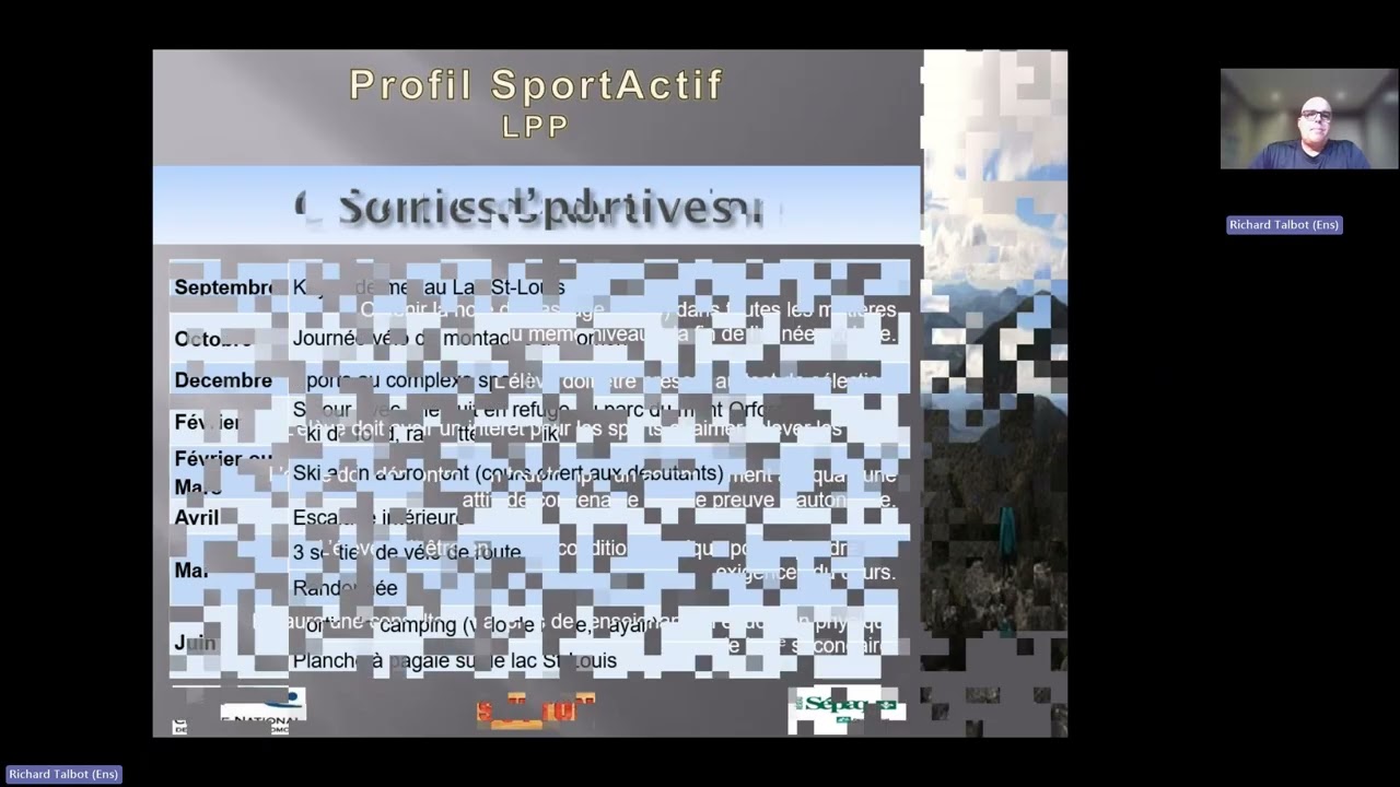 SportActif 4 LPP vidéo explicatif