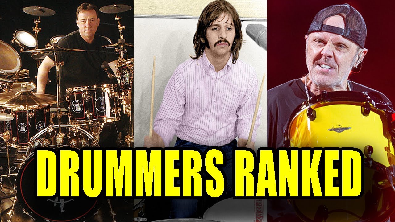 Top 10 Best, Worst & Underrated Rock Drummers of All Time Ranked