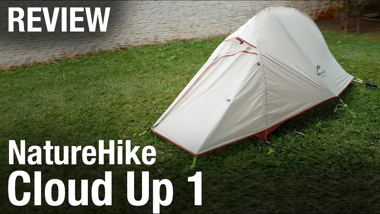 NatureHike CloudUp 1 pessoa - Review da barraca de trekking (análise)