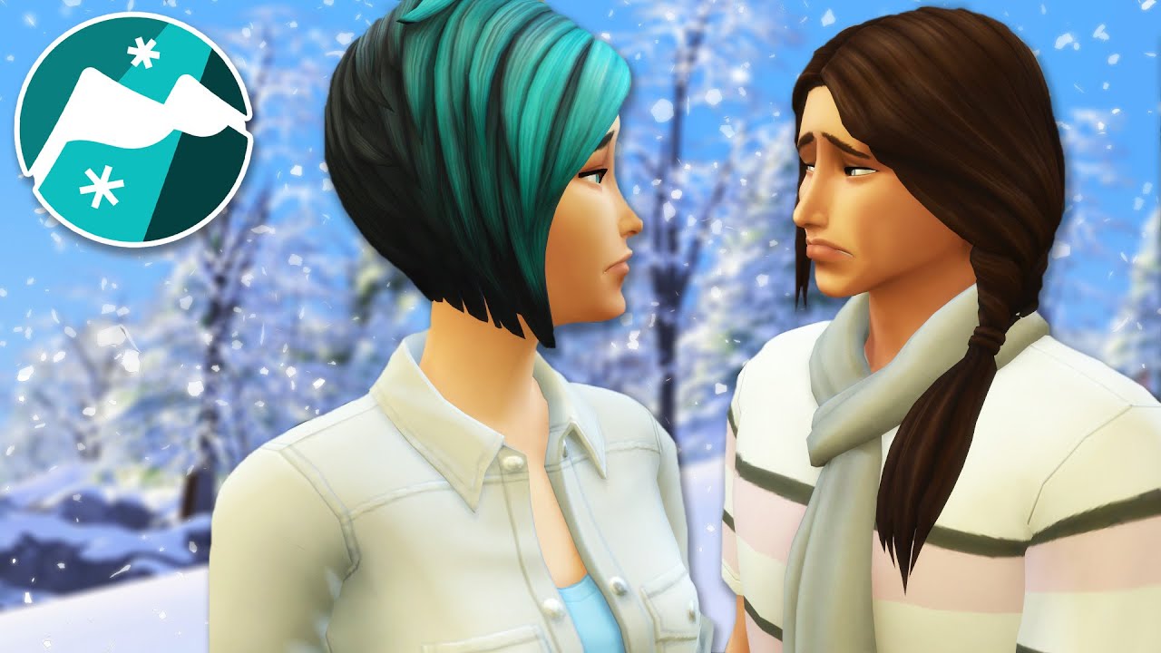 On the EDGE of a Snowy Friendship?! 🐕🗻 Sims 4: Snowy Sled Dogs • #25