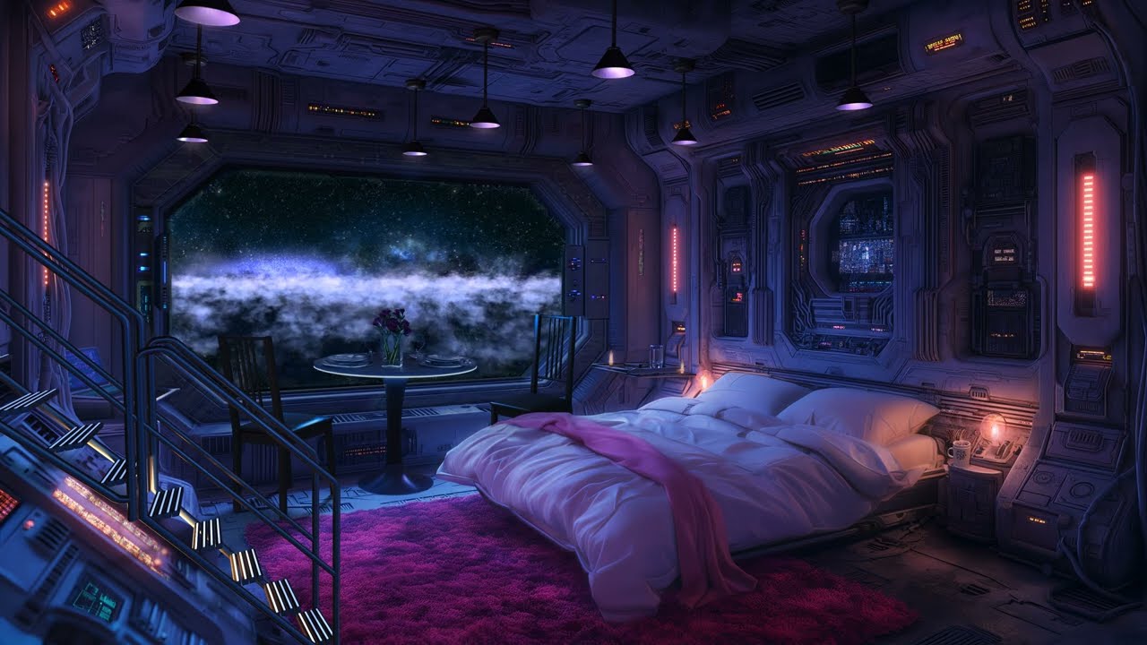 Celestial Gateway to the Galaxy | Deep Space Relaxation | Layered Calm White Noise | 4K | 10 hours