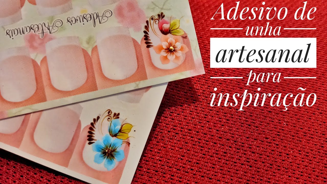 Adesivo de unha artesanal flor em carga dupla azul tutorial r&aacute;pido para inspira&ccedil;&atilde;o #Shorts