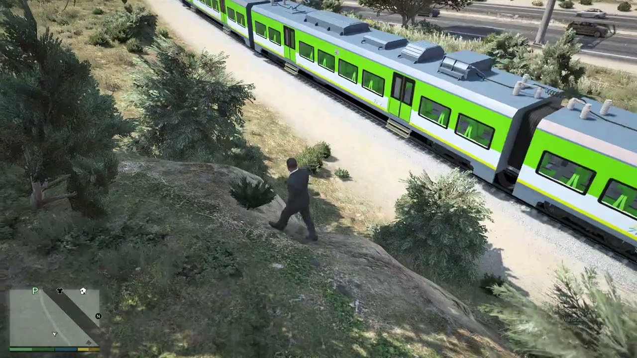 Grand Theft Auto V Enhanced 2025   :   Longer Trains