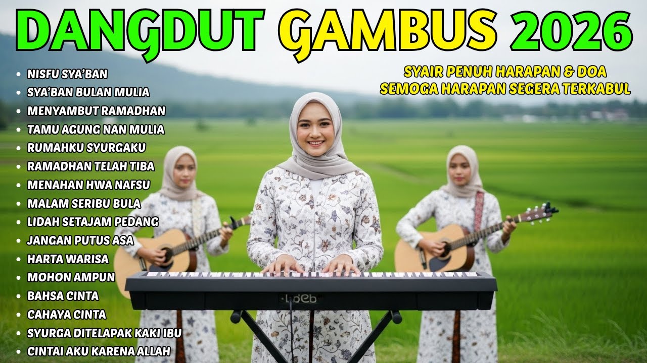 NISFU SYA'BAN BULAN YANG MULIA -- DANGDUT GAMBUS ENAK DIDENGAR - DANGDUT RELIGI 2026