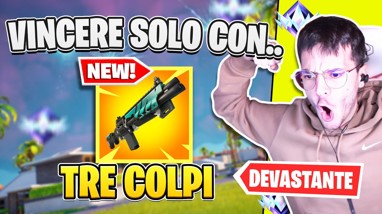 VINCERE SOLO CON IL 3 COLPI ! Fortnite ITA #fortnite #fortniteita #smi_ii