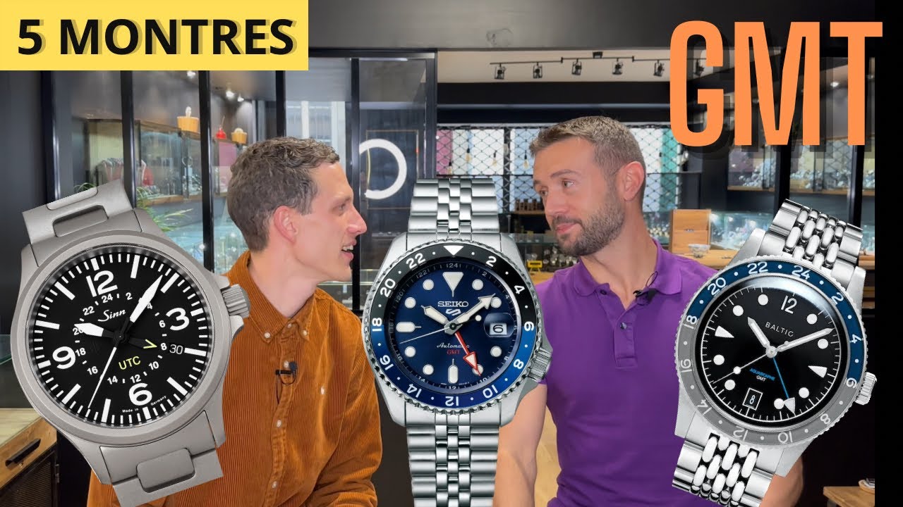 #selection : MONTRES GMT AUTOMATIQUES à partir de 470€ - hétéroclite !
