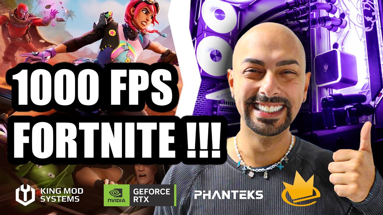 30.000&euro; Setup f&uuml;r Amar - 1.000 FPS in FORTNITE !!! Amar x Caseking Gaming PCs #letsgo