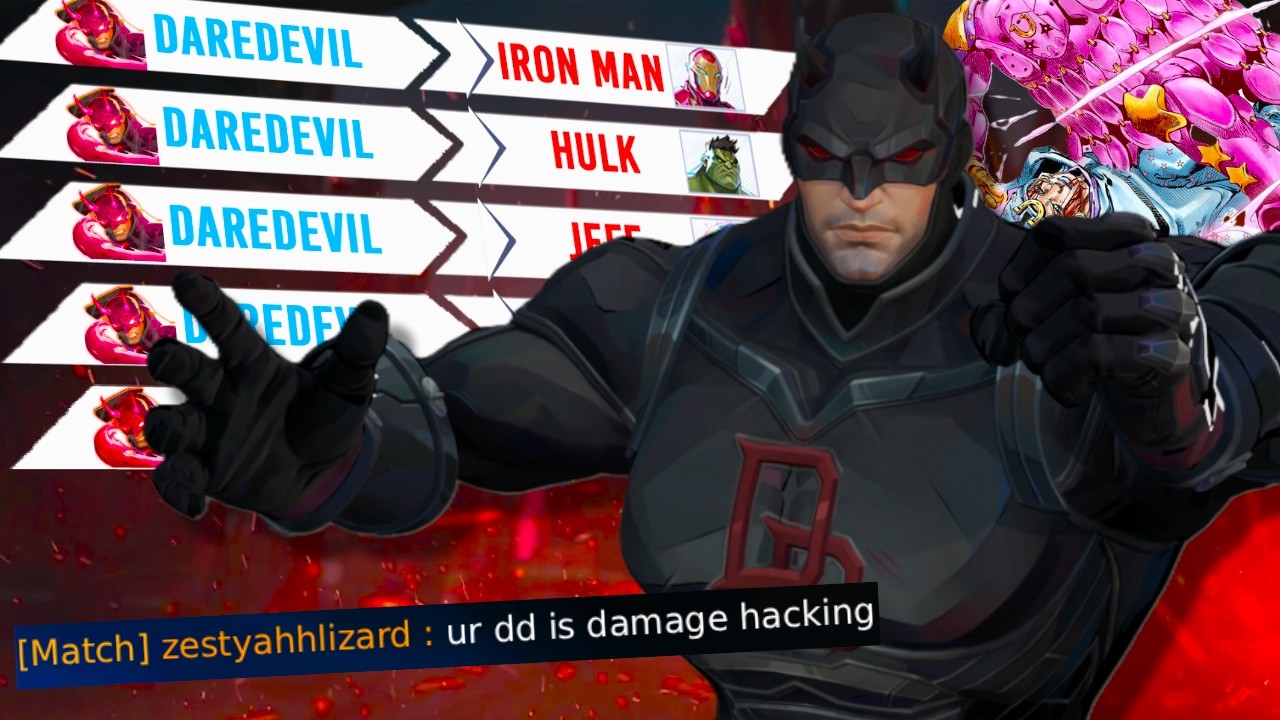 HOW I CARRIED my TEAM with 100% LR TEQ NERFED DAREDEVIL | Marvel Rivals