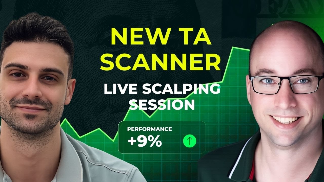 🟢 Live Trading with the NEW TA Scanner – Real Account Scalping