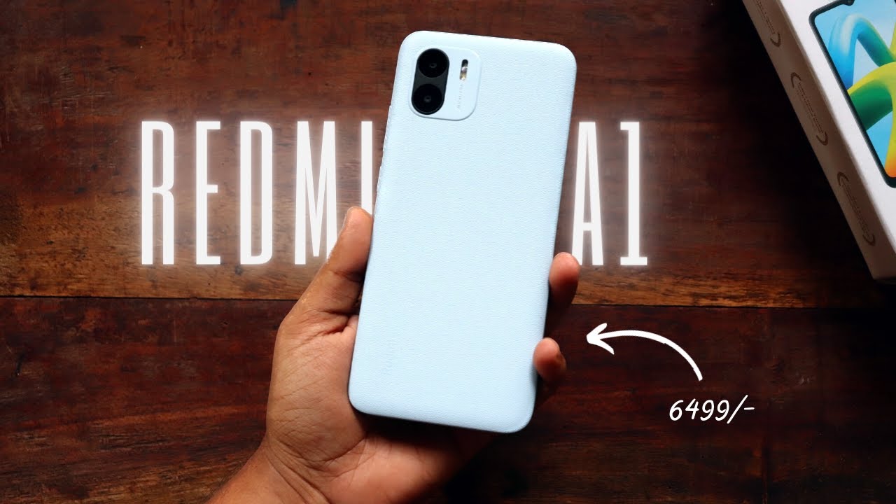 Redmi A1 Unboxing & Initial Impressions !