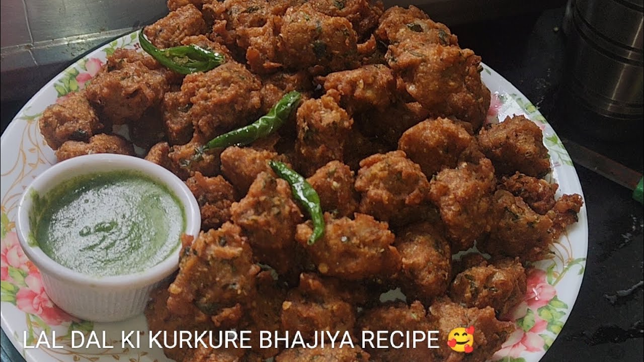 MASOOR DAL KI BHAJIYA RECIPE|Lal masoor dal ki bhajiya|Kurkure bhajiya|nisakakitchen 