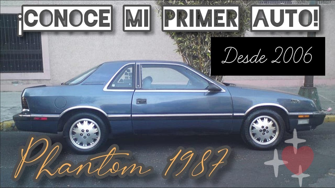 ¡El carro que habla! Phantom 1987: ¿El auto increíble?