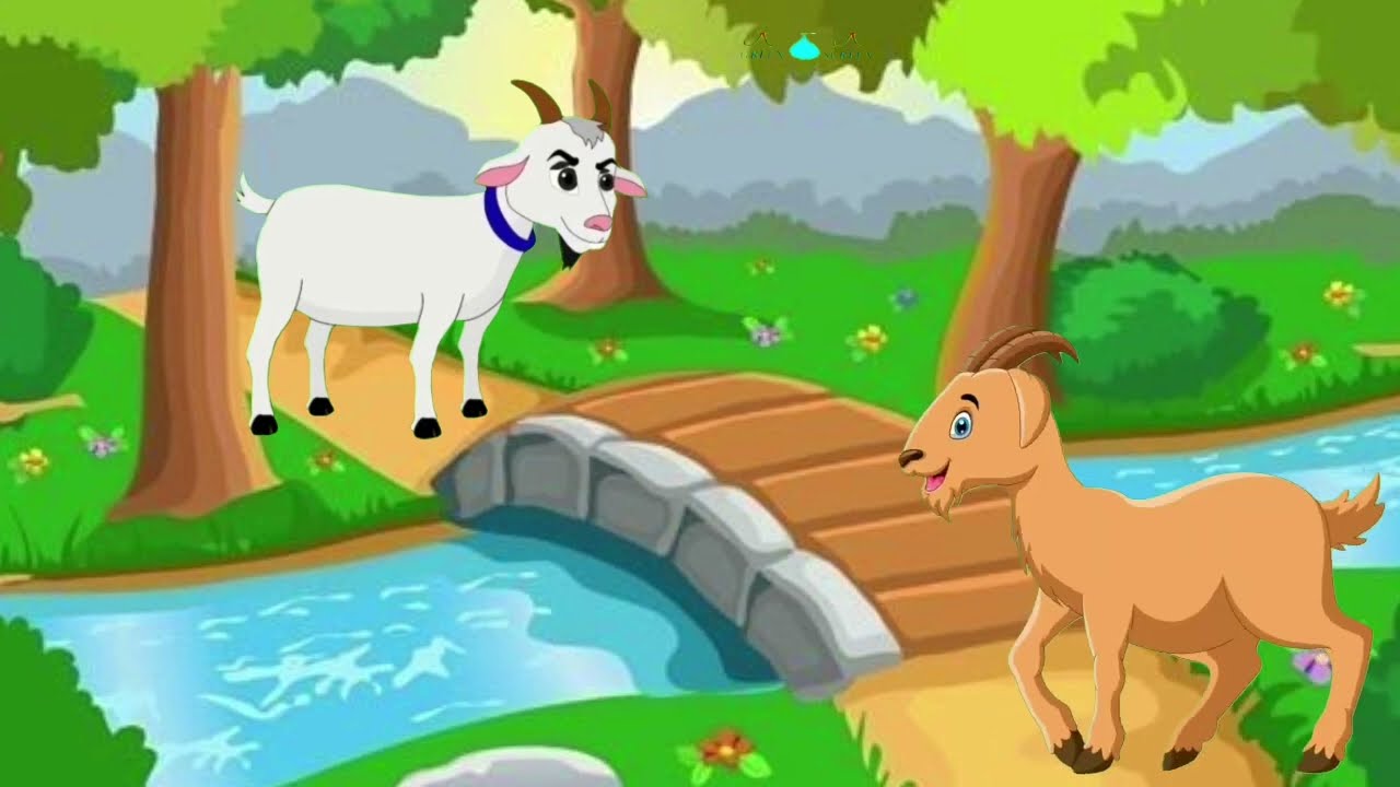 Two Silly Goat| Marathi story for kids| दोन मूर्ख बकऱ्या