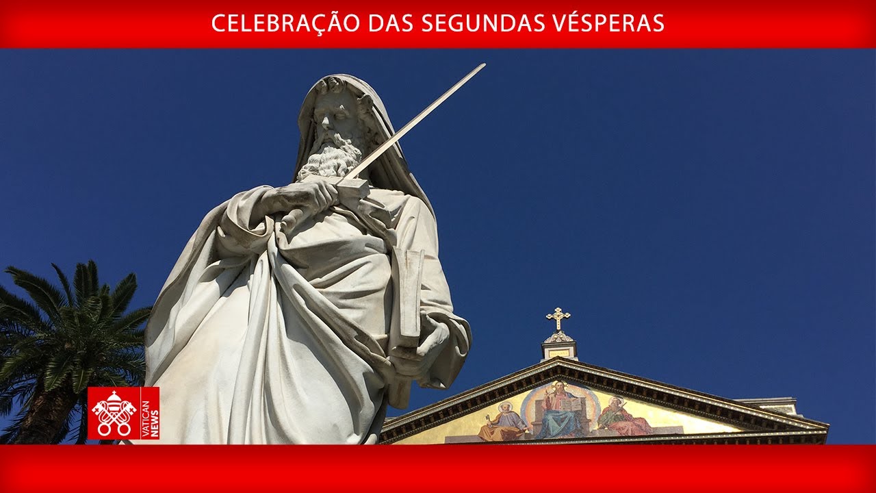 Celebra&ccedil;&atilde;o das Segundas V&eacute;speras 25 de janeiro de 2025 - Papa Francisco