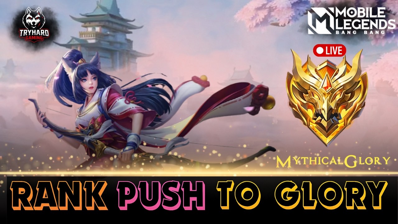 SOLO RANK PUSH TO IMMORTAL #mobilelegends #livestream #mlbb