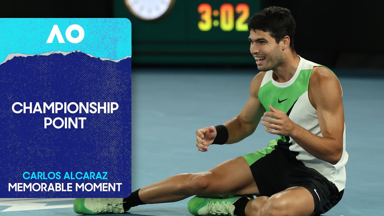 Championship Point | Carlos Alcaraz Completes the Career Grand Slam | Australian Open 2026
