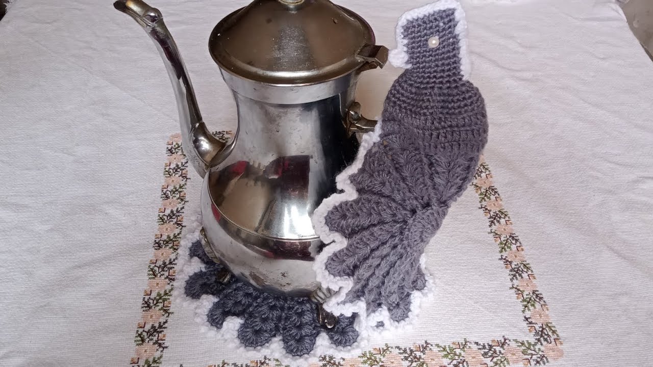 جديد كروشيه مساكة إبريق الشاي (يد براد) crochet