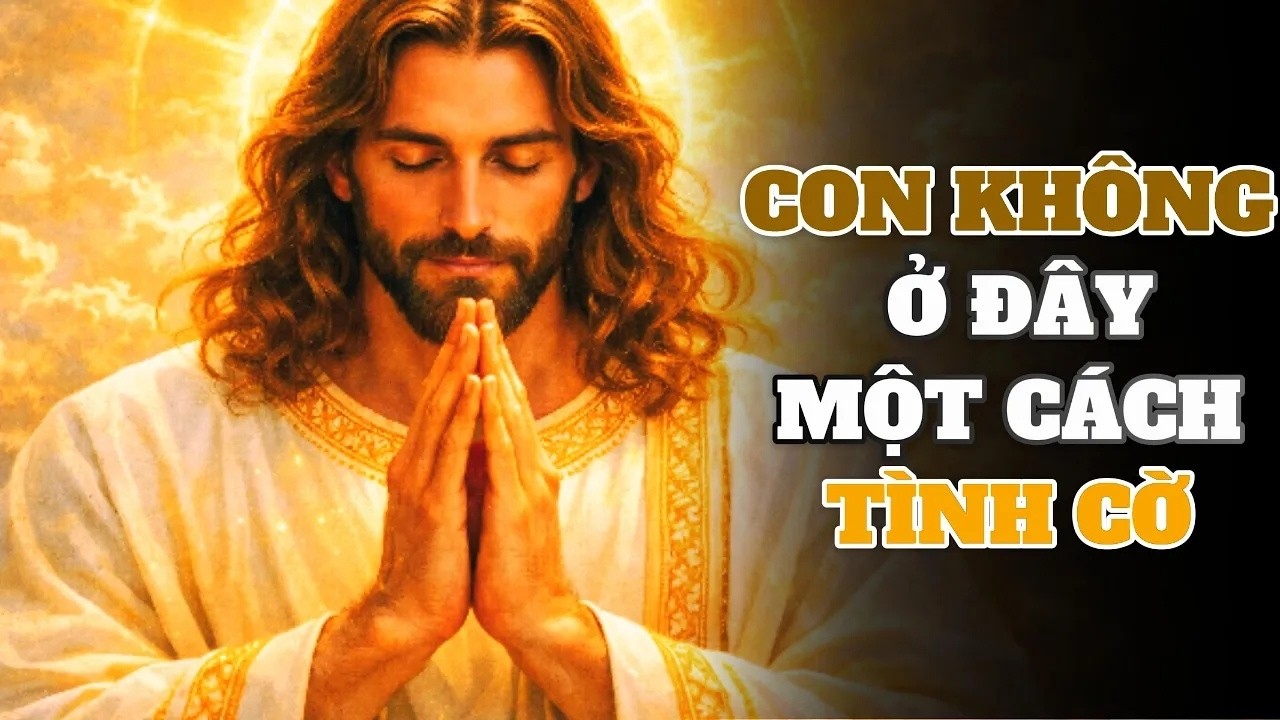 Trực Tiếp👉CON KHÔNG TÌNH CỜ Ở ĐÂY – TA ĐÃ CHUẨN BỊ ĐIỀU NÀY CHO CON | Lời Chúa Hôm Nay